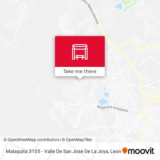 Malaquita 3105 - Valle De San José De La Joya map