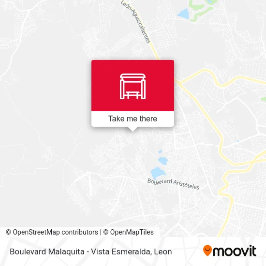 Boulevard Malaquita - Vista Esmeralda map