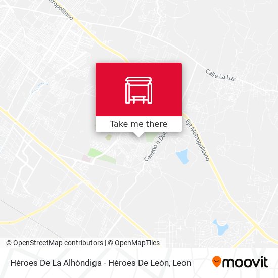 Héroes De La Alhóndiga - Héroes De León map