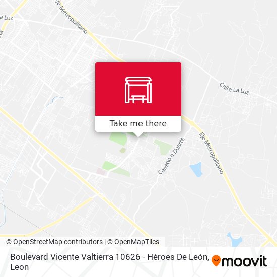 Mapa de Boulevard Vicente Valtierra 10626 - Héroes De León