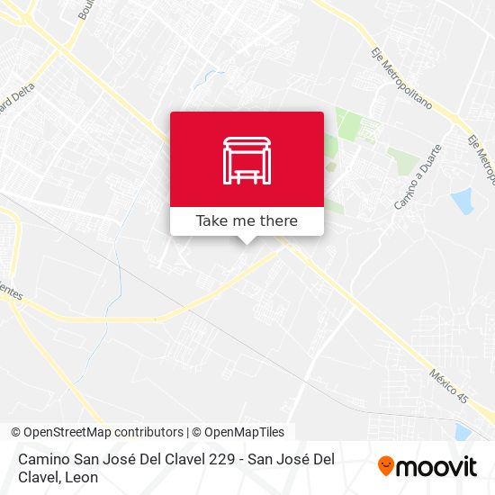 Camino San José Del Clavel 229 - San José Del Clavel map