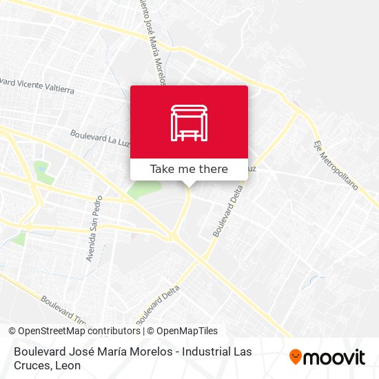 Boulevard José María Morelos - Industrial Las Cruces map