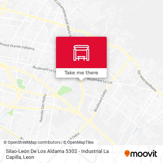 Silao-León De Los Aldama 5302 - Industrial La Capilla map