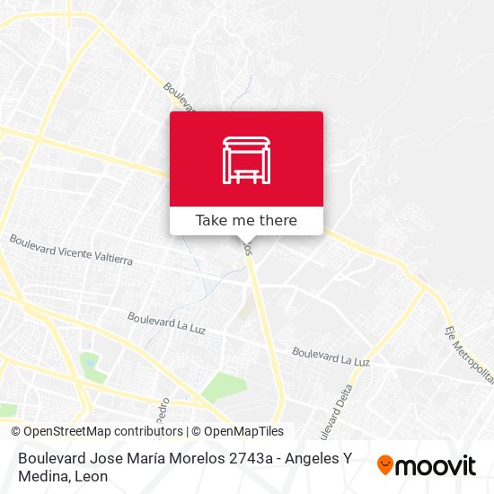 Boulevard Jose María Morelos 2743a - Angeles Y Medina map