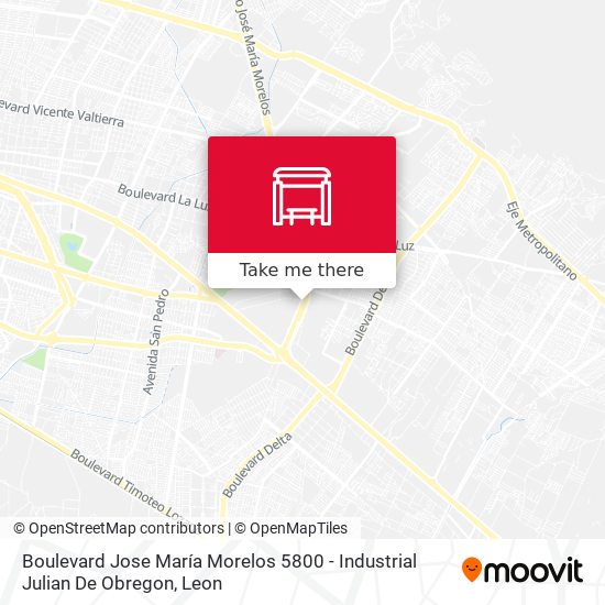 Boulevard Jose María Morelos 5800 - Industrial Julian De Obregon map