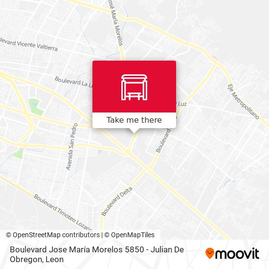 Boulevard Jose María Morelos 5850 - Julian De Obregon map