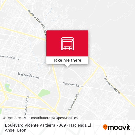 Mapa de Boulevard Vicente Valtierra 7069 - Hacienda El Ángel