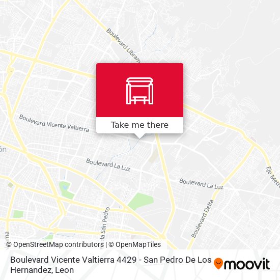 Mapa de Boulevard Vicente Valtierra 4429 - San Pedro De Los Hernandez