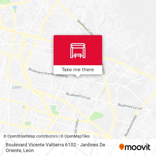 Mapa de Boulevard Vicente Valtierra 6102 - Jardines De Oriente