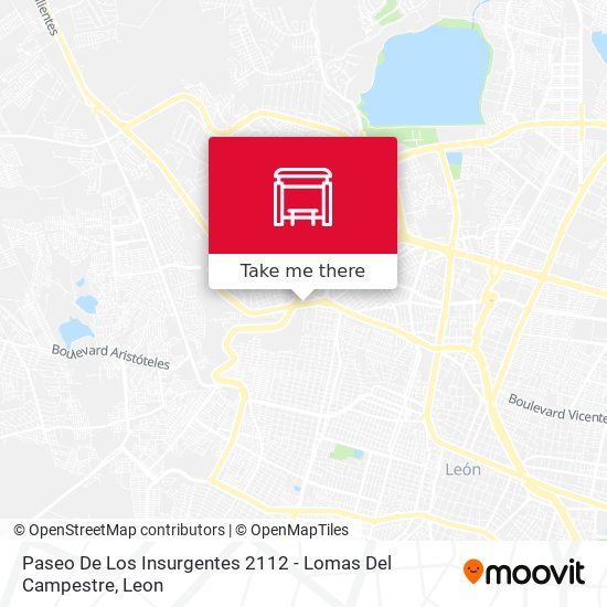 Paseo De Los Insurgentes 2112 - Lomas Del Campestre map