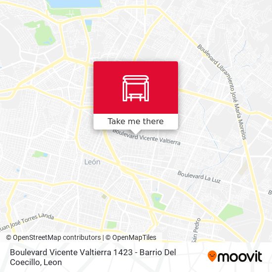 Boulevard Vicente Valtierra 1423 - Barrio Del Coecillo map