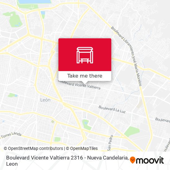 Mapa de Boulevard Vicente Valtierra 2316 - Nueva Candelaria