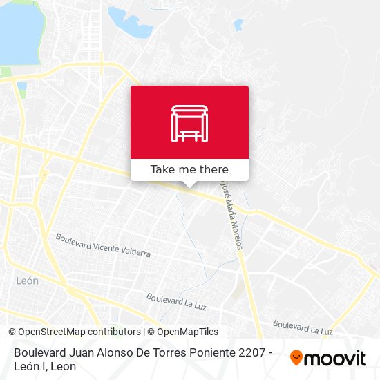 Boulevard Juan Alonso De Torres Poniente 2207 -  León I map