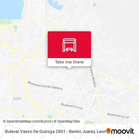 Bulevar Vasco De Quiroga 2801 - Benito Juarez map