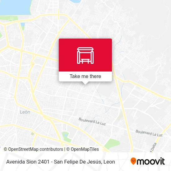 Mapa de Avenida Sion 2401 - San Felipe De Jesús