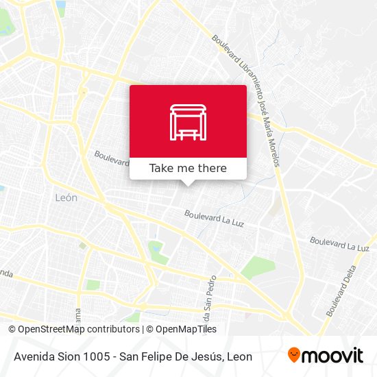 Mapa de Avenida Sion 1005 - San Felipe De Jesús