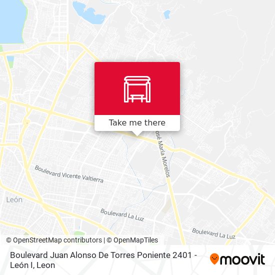 Boulevard Juan Alonso De Torres Poniente 2401 - León I map