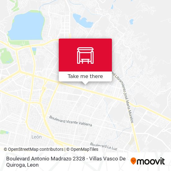 Mapa de Boulevard Antonio Madrazo 2328 - Villas Vasco De Quiroga
