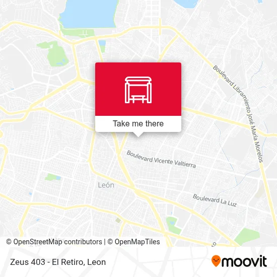 Zeus 403 - El Retiro map