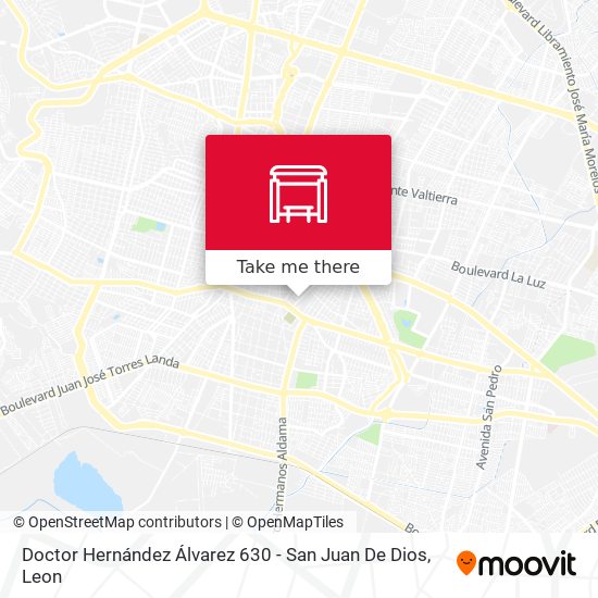 Doctor Hernández Álvarez 630 - San Juan De Dios map