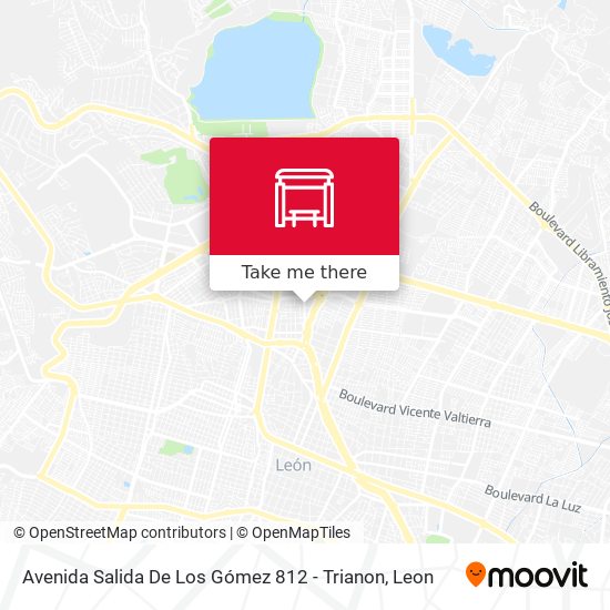 Avenida Salida De Los Gómez 812 - Trianon map