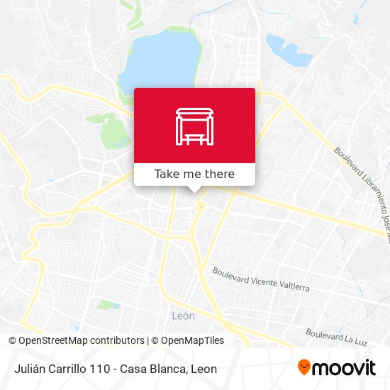 Julián Carrillo 110 - Casa Blanca map