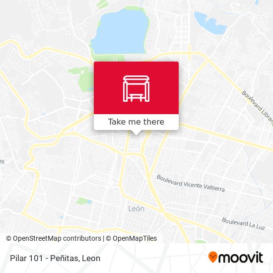 Mapa de Pilar 101 - Peñitas