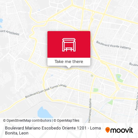 Boulevard Mariano Escobedo Oriente 1201 -  Loma Bonita map
