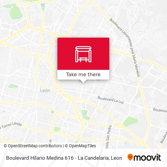 Boulevard Hilario Medina 616 - La Candelaria map
