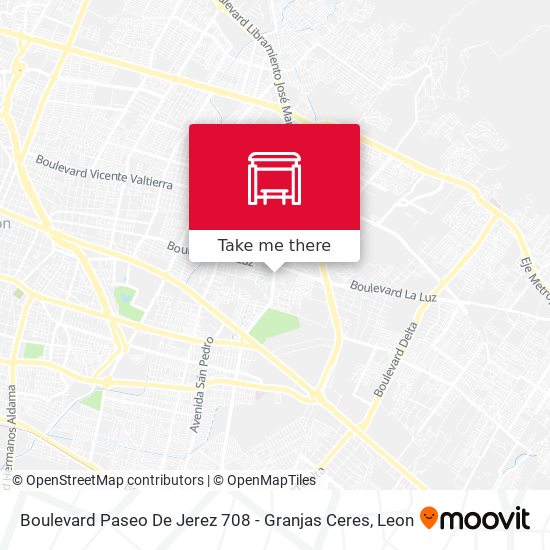 Mapa de Boulevard Paseo De Jerez 708 - Granjas Ceres