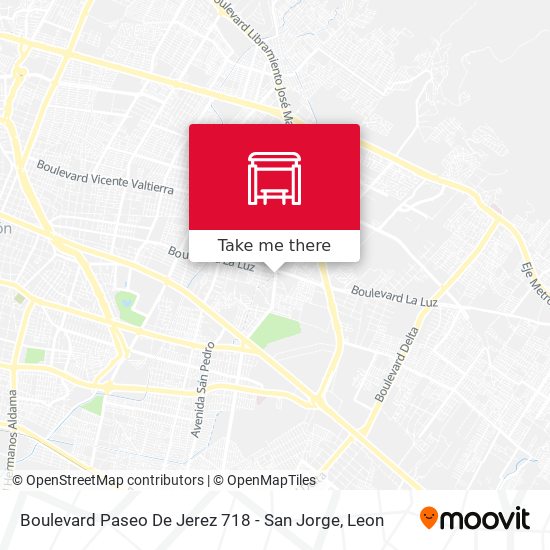 Mapa de Boulevard Paseo De Jerez 718 - San Jorge