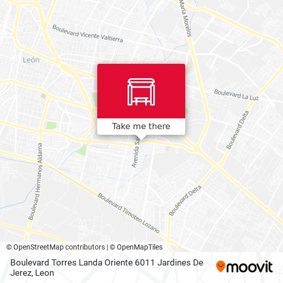 Mapa de Boulevard Torres Landa Oriente  6011 Jardines De Jerez