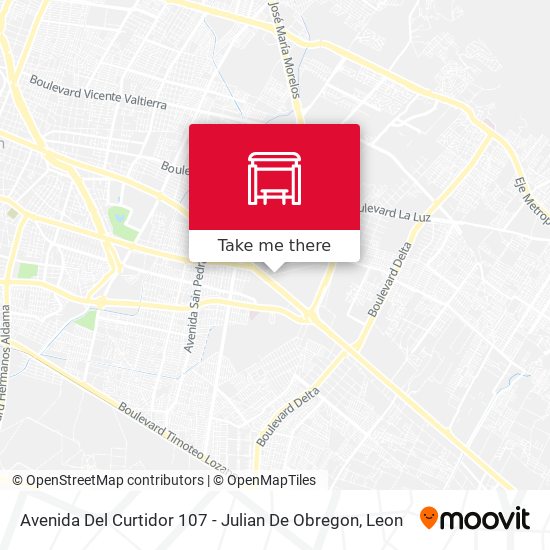 Avenida Del Curtidor 107 - Julian De Obregon map