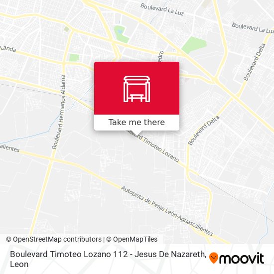 Boulevard Timoteo Lozano 112 - Jesus De Nazareth map