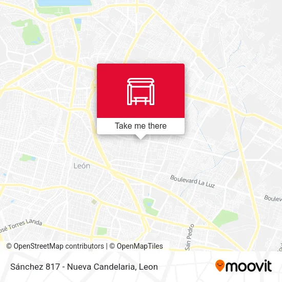 Sánchez 817 - Nueva Candelaria map