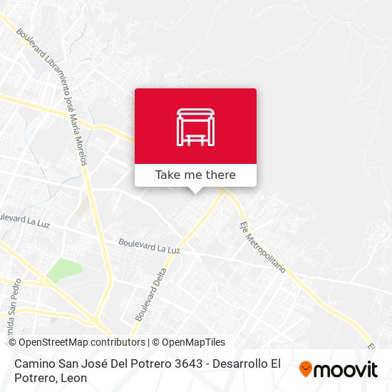 Mapa de Camino San José Del Potrero 3643 - Desarrollo El Potrero
