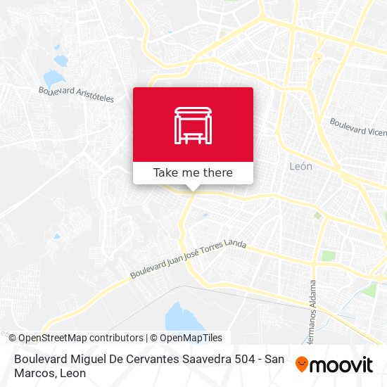 Boulevard Miguel De Cervantes Saavedra 504 - San Marcos map