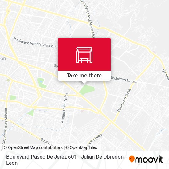 Mapa de Boulevard Paseo De Jerez 601 - Julian De Obregon