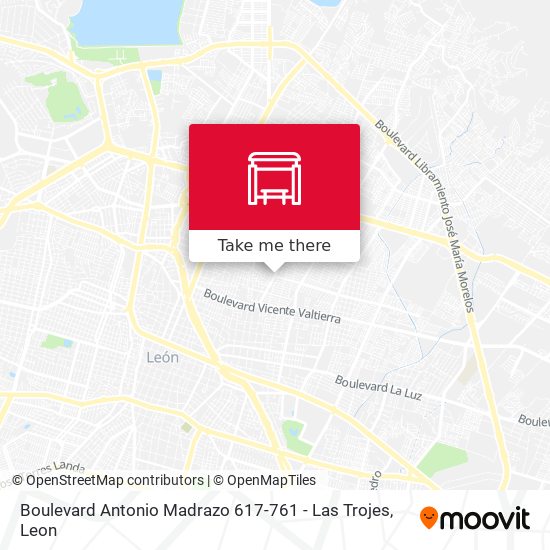 Mapa de Boulevard Antonio Madrazo 617-761 - Las Trojes