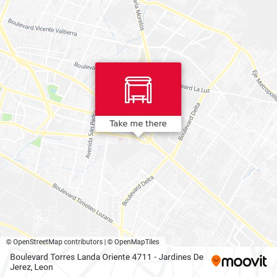 Boulevard Torres Landa Oriente 4711 - Jardines De Jerez map