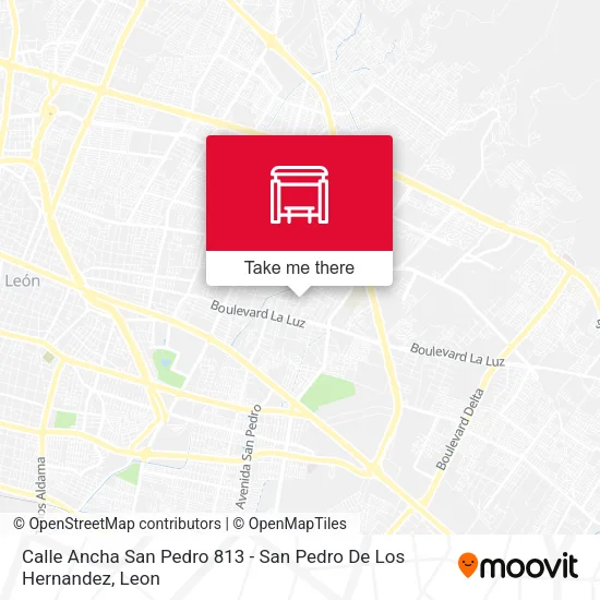 Calle Ancha San Pedro 813 - San Pedro De Los Hernandez map