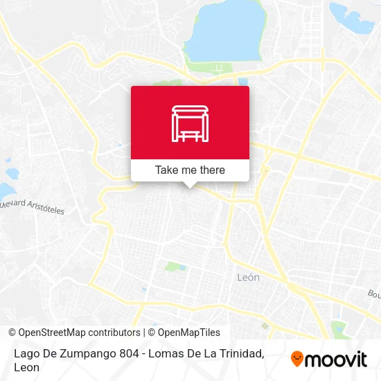 Lago De Zumpango 804 - Lomas De La Trinidad map