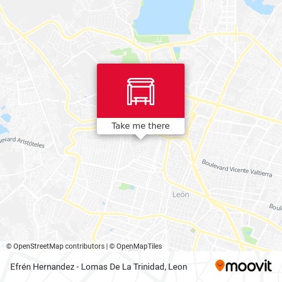 Mapa de Efrén Hernandez - Lomas De La Trinidad