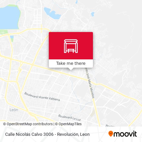 Calle Nicolás Calvo 3006 - Revolución map