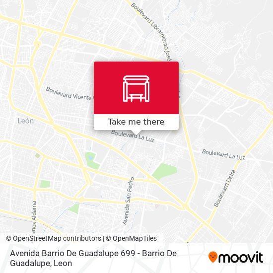 Avenida Barrio De Guadalupe 699 - Barrio De Guadalupe map