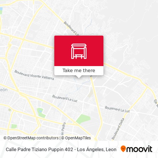 Calle Padre Tiziano Puppin 402 - Los Ángeles map