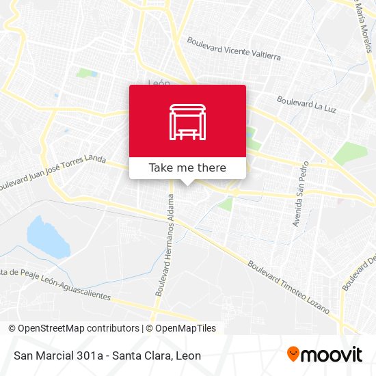 Mapa de San Marcial 301a - Santa Clara
