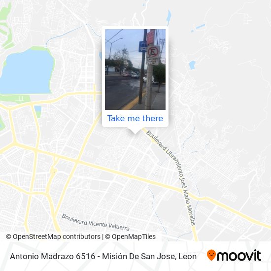 Antonio Madrazo 6516 - Misión De San Jose map