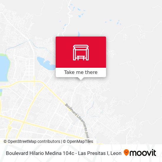 Mapa de Boulevard Hilario Medina 104c - Las Presitas I
