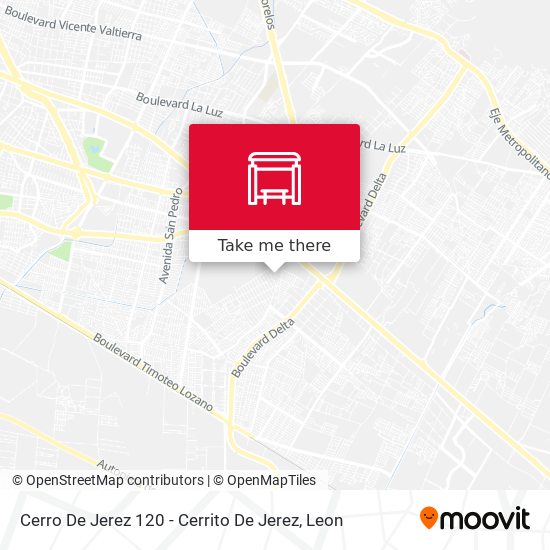 Cerro De Jerez 120 - Cerrito De Jerez map